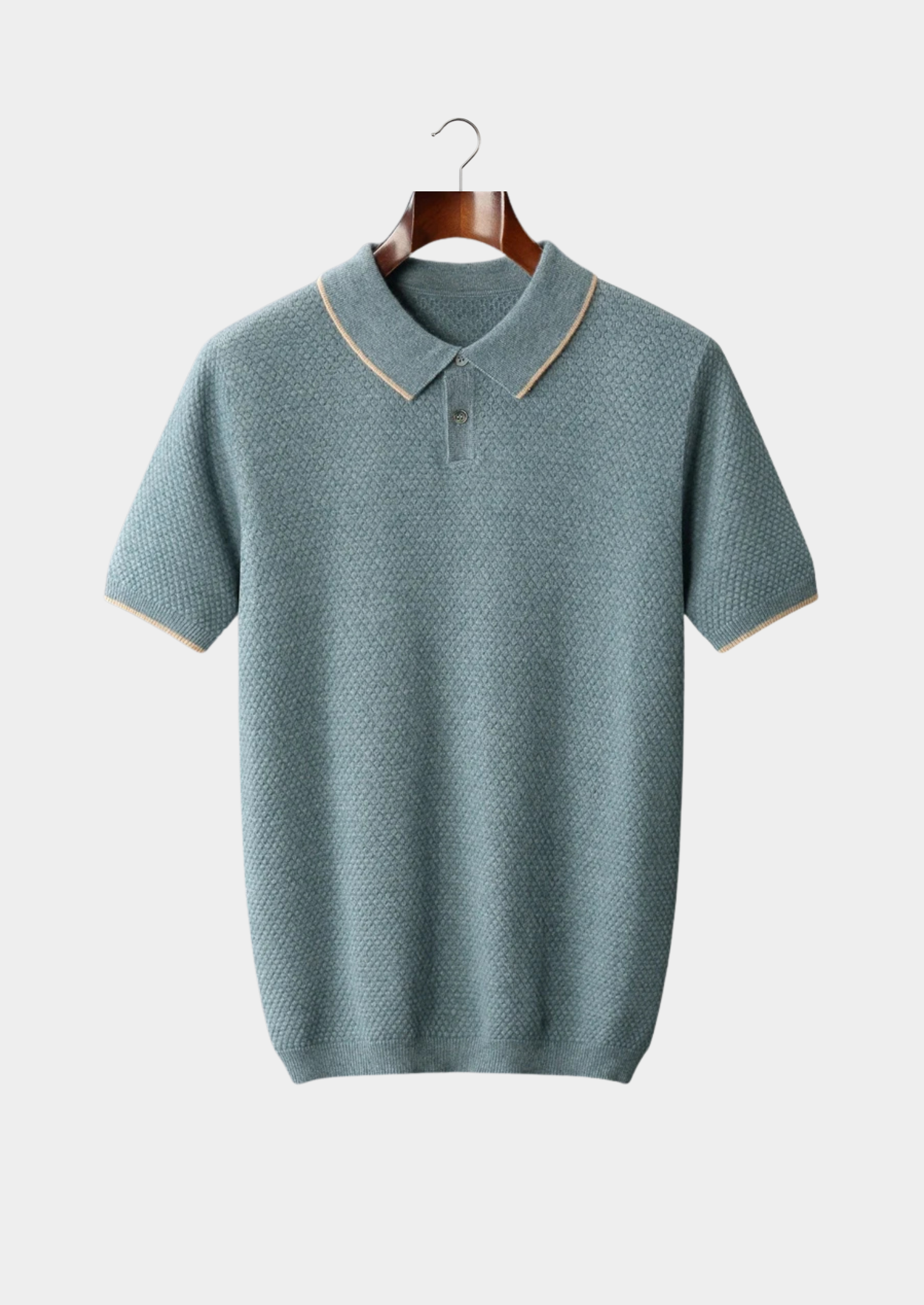The Heritage Cashmere Two-Tone Polo
