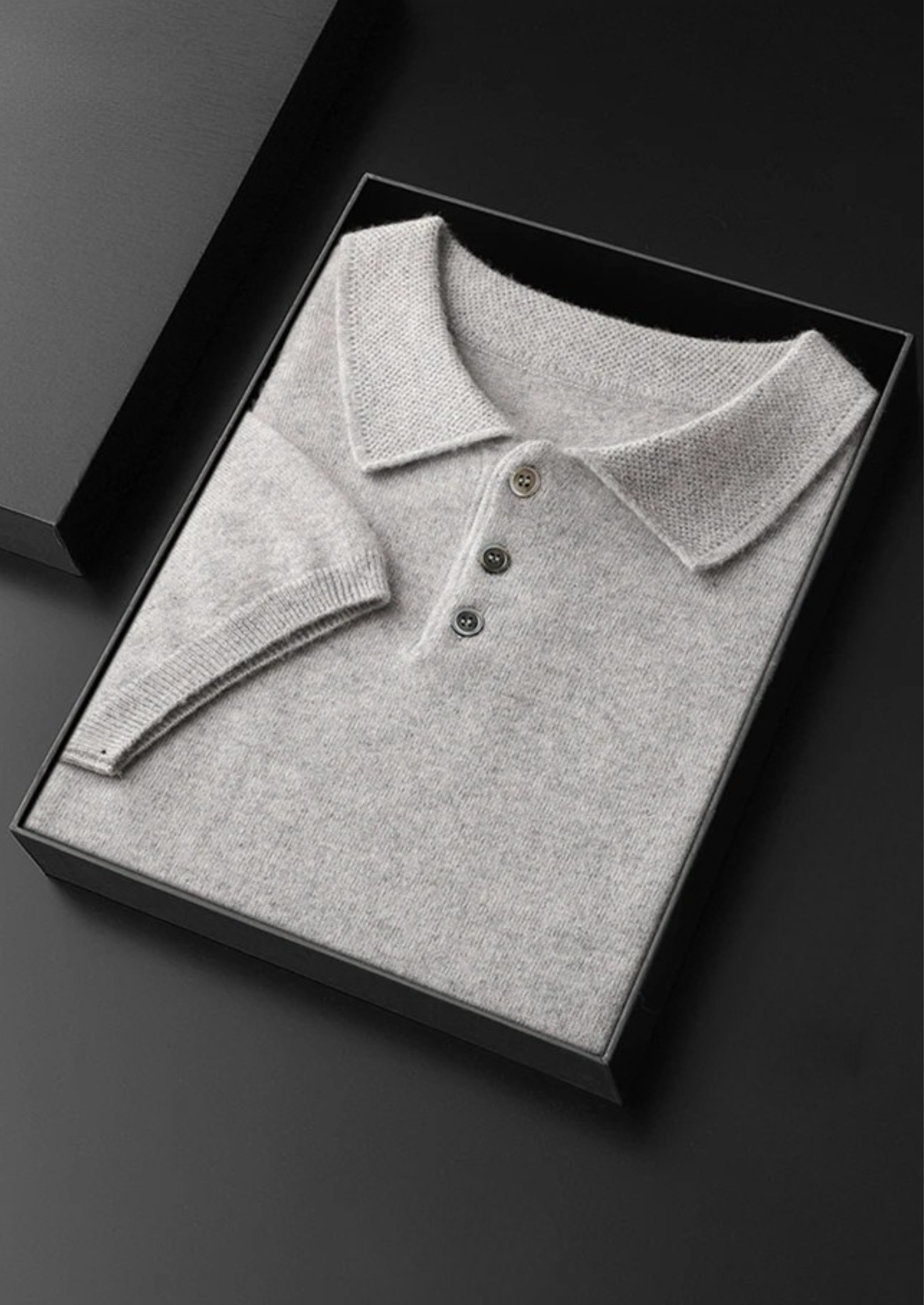 The Heritage Cashmere Classic Polo Shirt