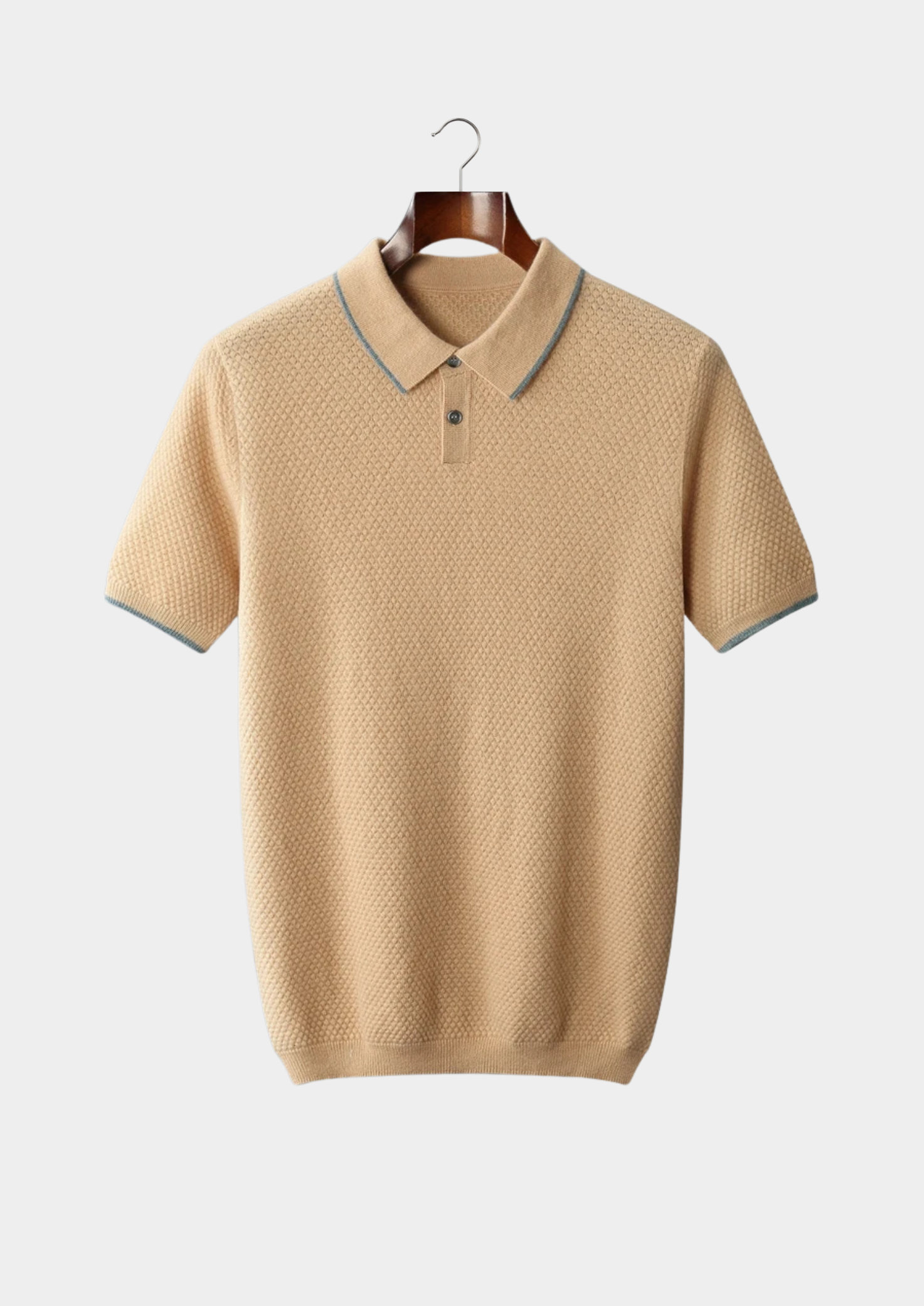The Heritage Cashmere Two-Tone Polo