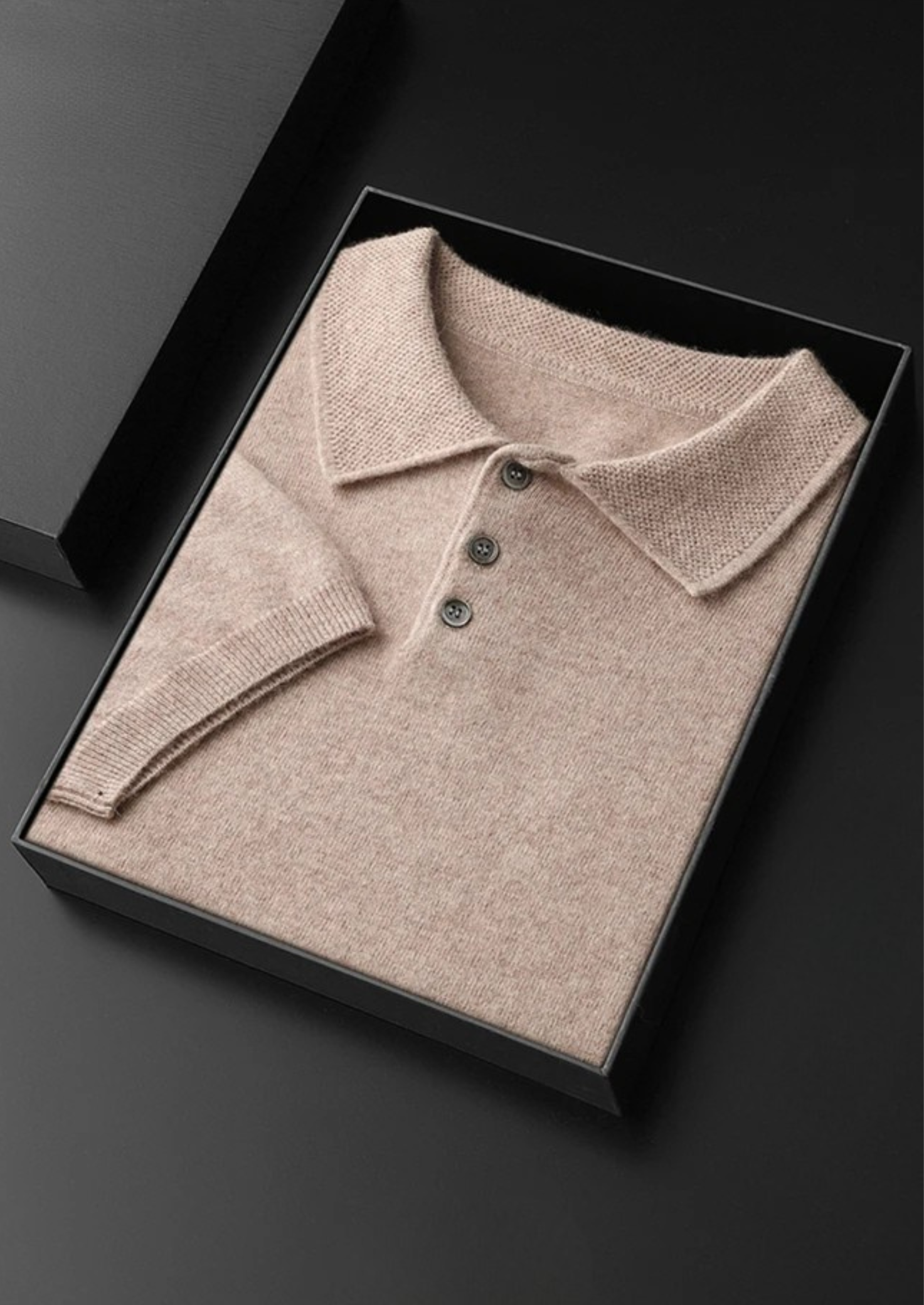 The Heritage Cashmere Classic Polo Shirt