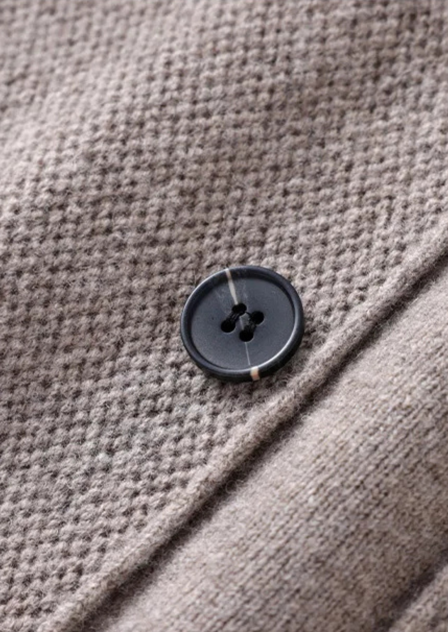 The Heritage Merino Wool Button Overshirt