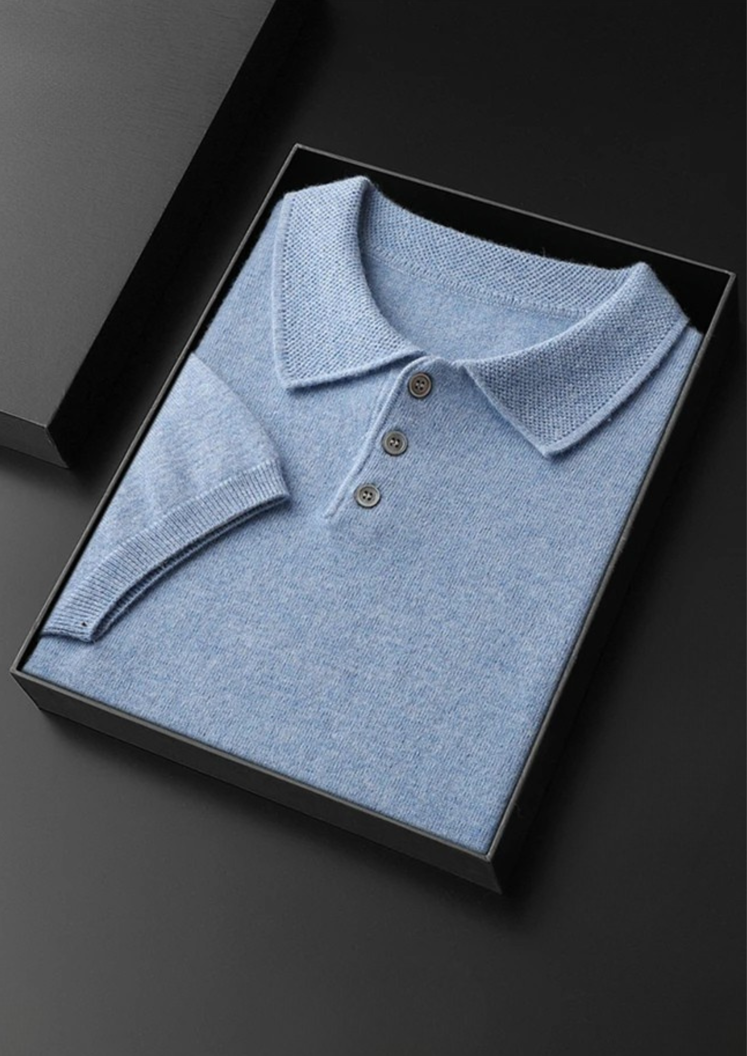 The Heritage Cashmere Classic Polo Shirt