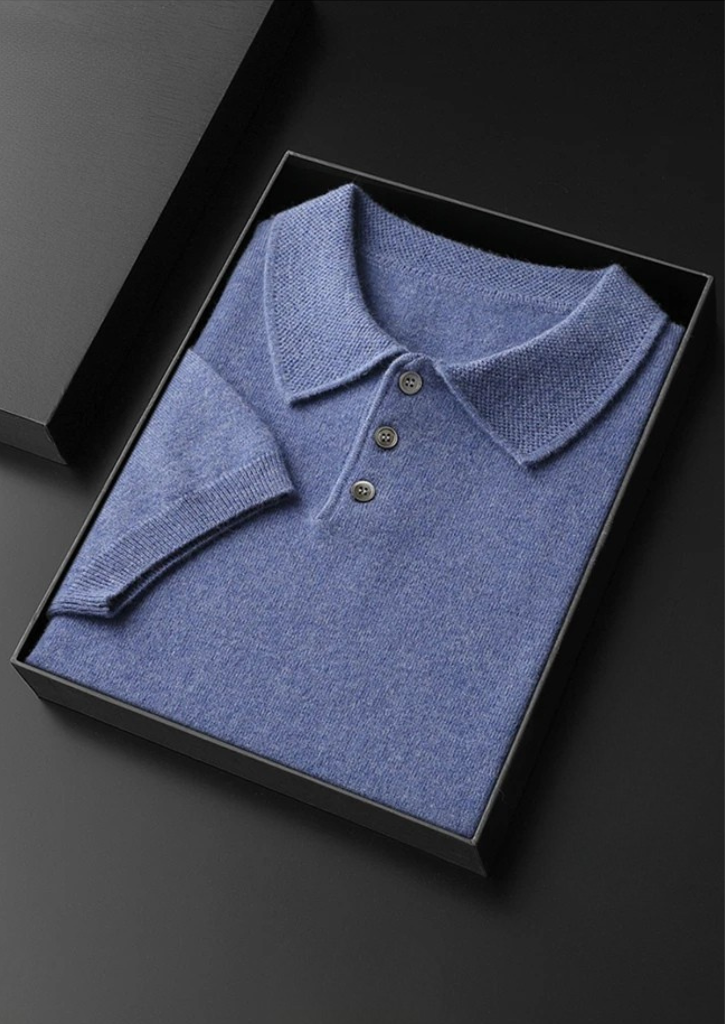The Heritage Cashmere Classic Polo Shirt
