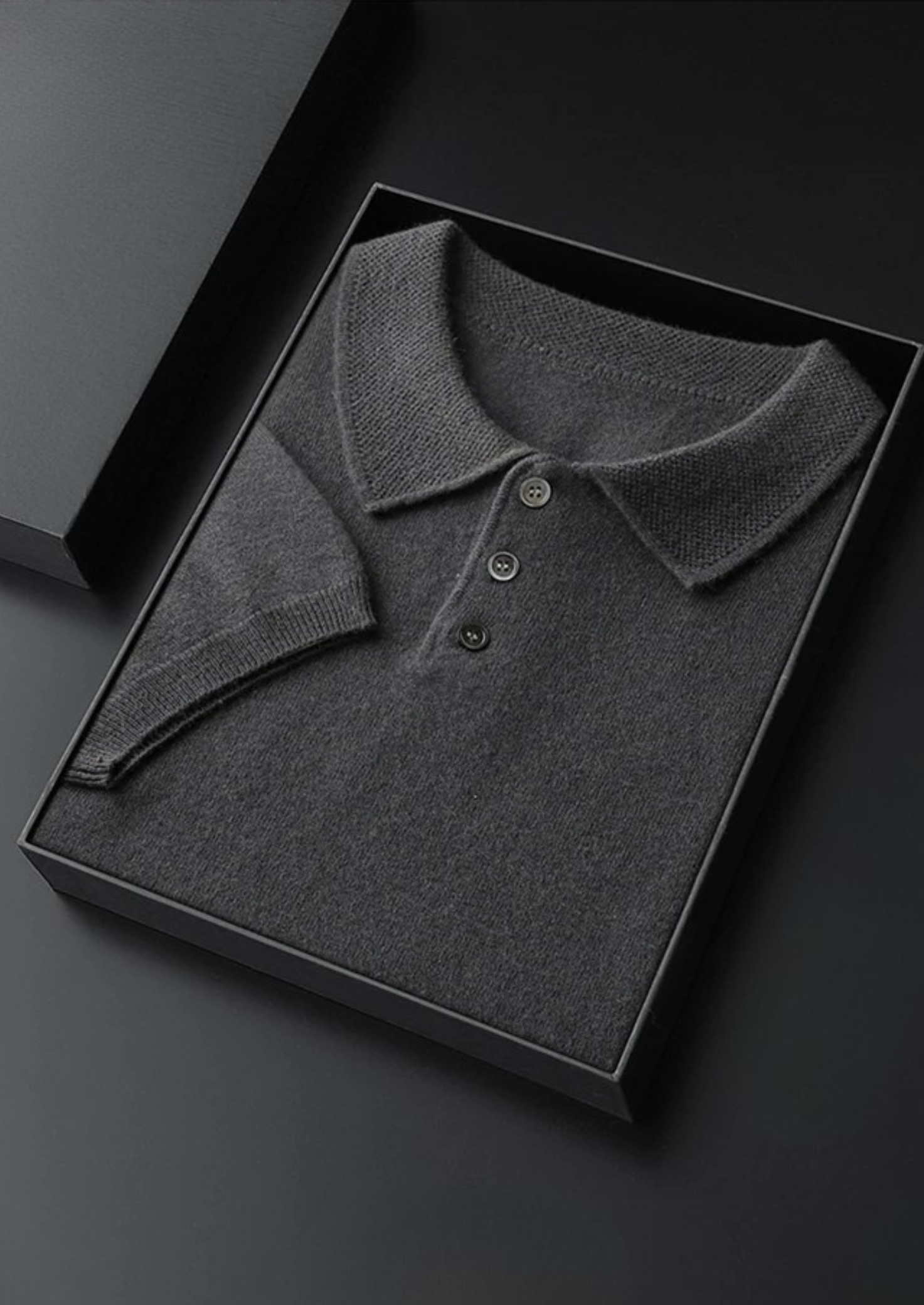 The Heritage Cashmere Classic Polo Shirt