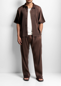 The Estate Coffee Pleated Summer Set