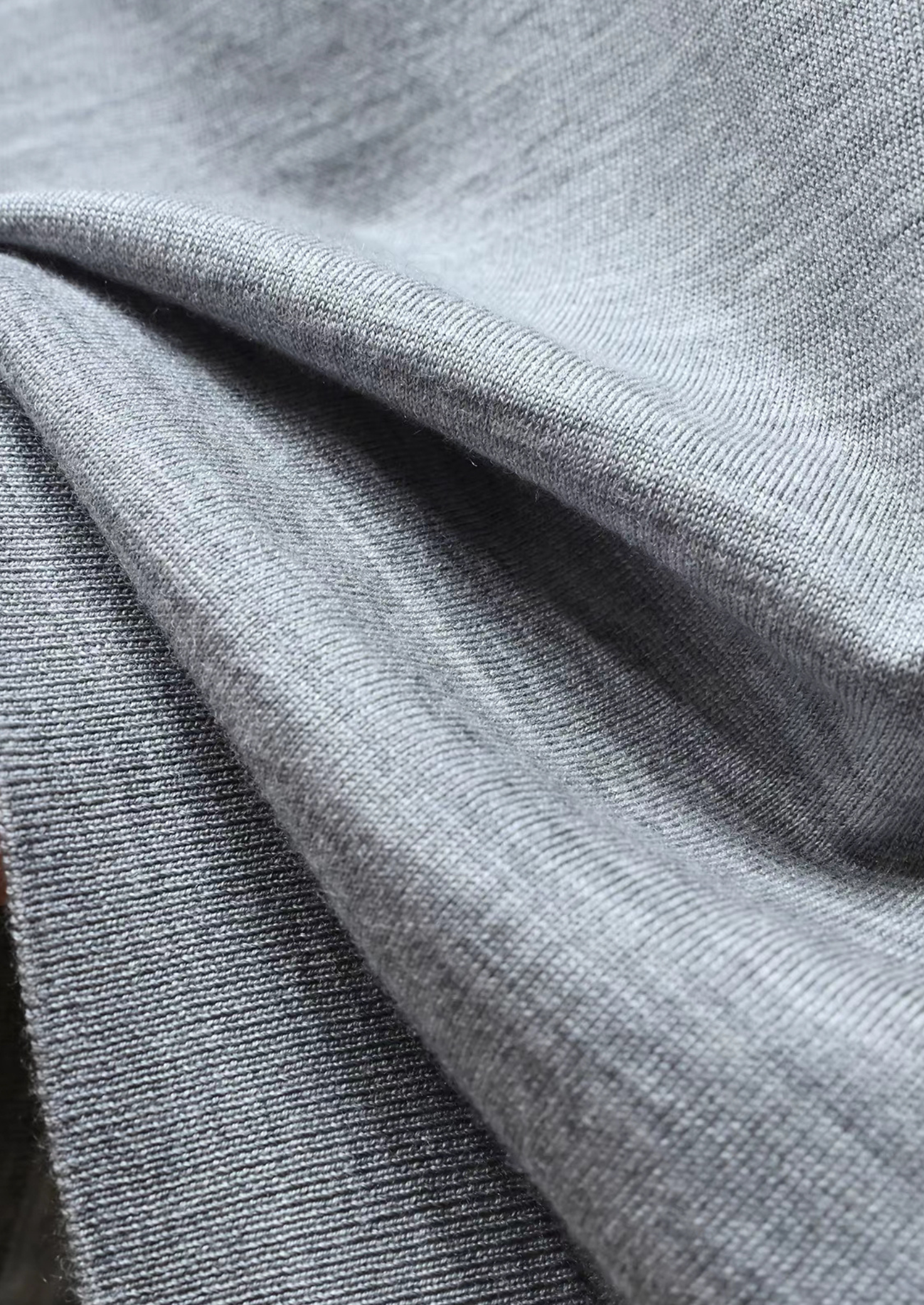 The Heritage Ellis Light Gray Lightweight Polo Shirt