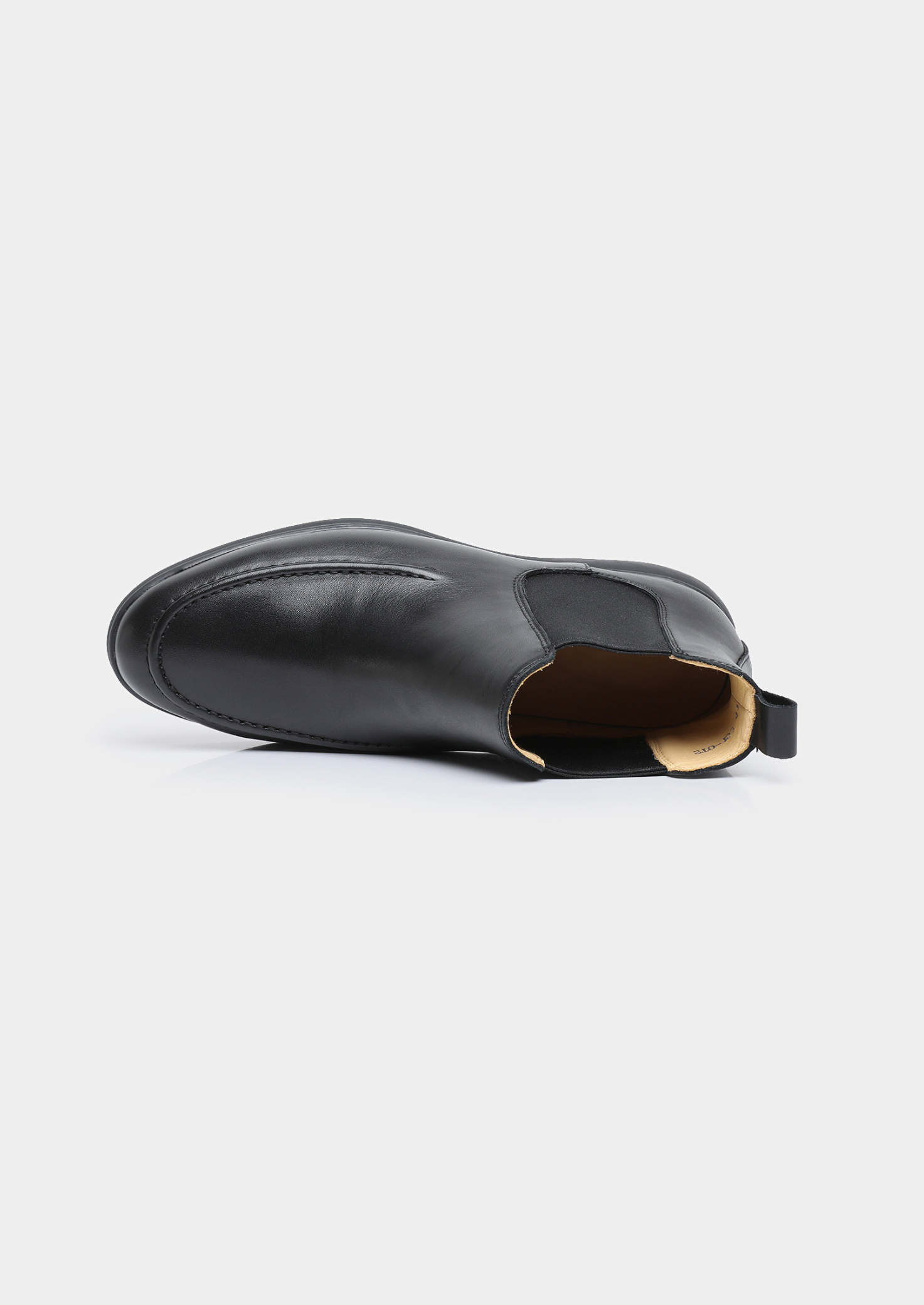 SVARTA CHELSEA BOOTS I LÄDER