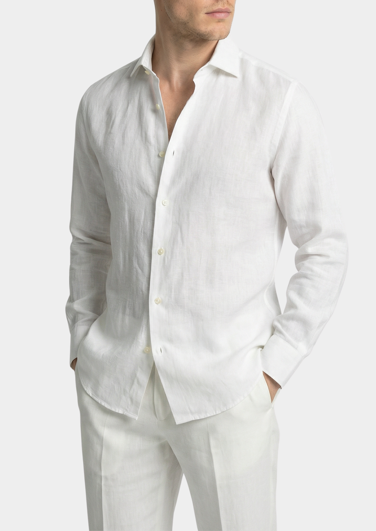 The Heritage Portofino Coastal Shirt - White